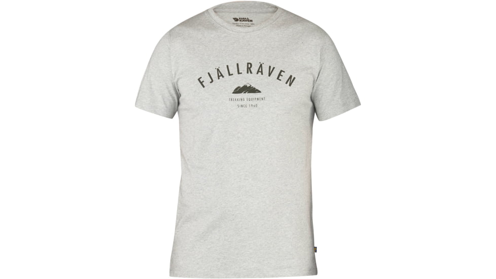 Fjallraven Trekking Equipment T-Shirt - Men's-Grey-X-Small