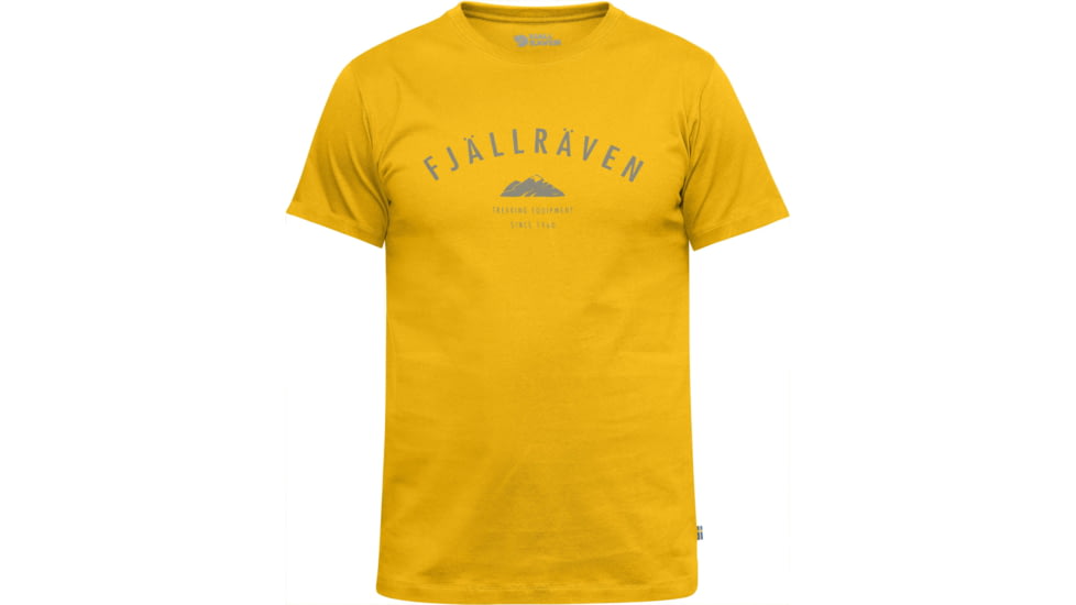 Fjallraven Trekking Equipment T-Shirt - Men's-Warm Yellow-Medium