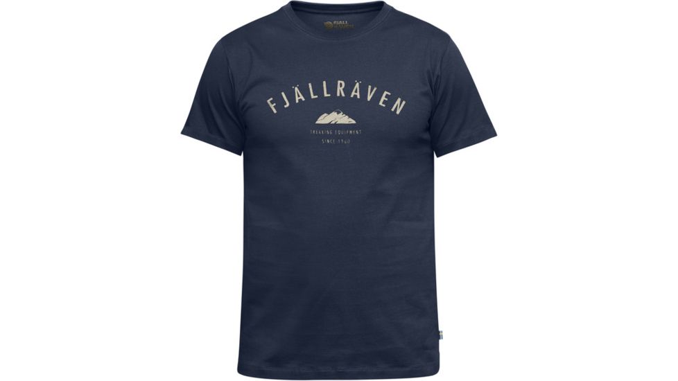 Fjallraven Trekking Equipment T-Shirt - Mens, Dark Navy, Small, F81955-555-S