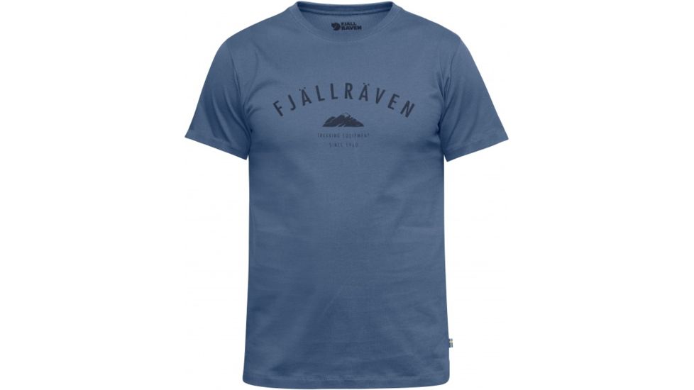 Fjallraven Trekking Equipment T-Shirt Mens, Blue Ridge, S F81955-519-S
