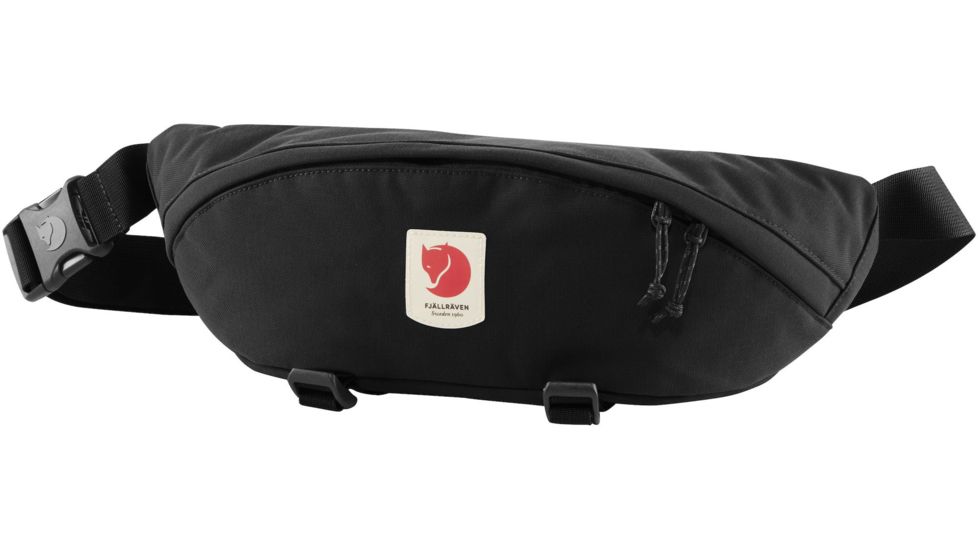 Fjallraven Ulvo Hip Pack Large, Black, One Size, F23166-550-One Size