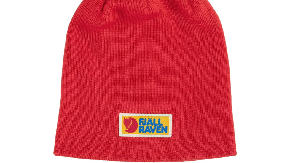 Fjallraven Vardag Beanie, True Red, One Size, F78147-334-OS
