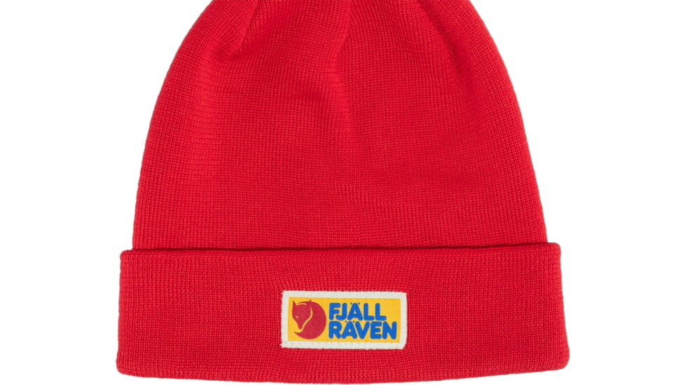 Fjallraven Vardag Classic Beanie, True Red, One Size, F78141-334-OS