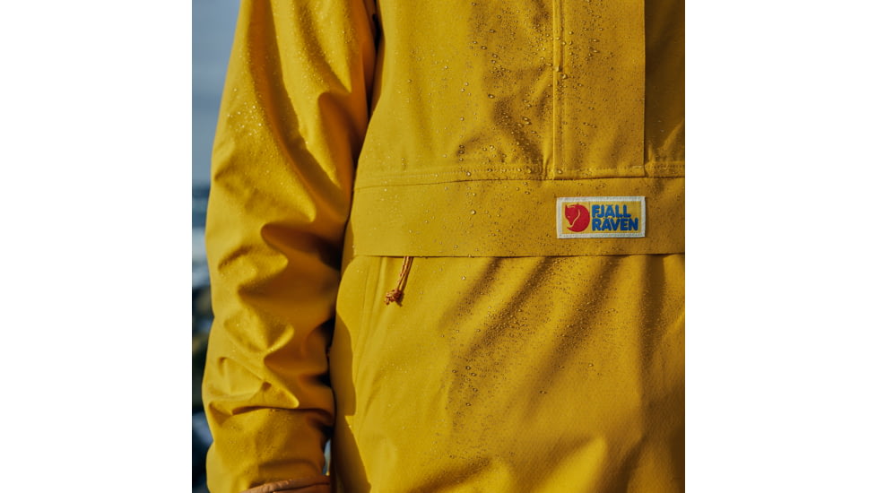 Fjallraven Vardag Hydratic Anorak Jacket - Womens, Mustard Yellow, Extra Large, F87094-161-XL