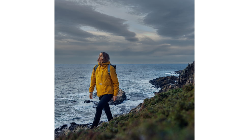 Fjallraven Vardag Hydratic Anorak Jacket - Womens, Mustard Yellow, Extra Large, F87094-161-XL
