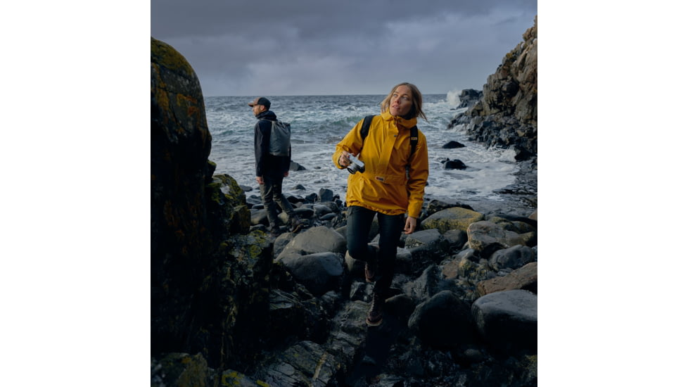Fjallraven Vardag Hydratic Anorak Jacket - Womens, Mustard Yellow, Extra Large, F87094-161-XL
