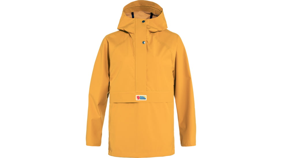 Fjallraven Vardag Hydratic Anorak Jacket - Womens, Mustard Yellow, Extra Large, F87094-161-XL
