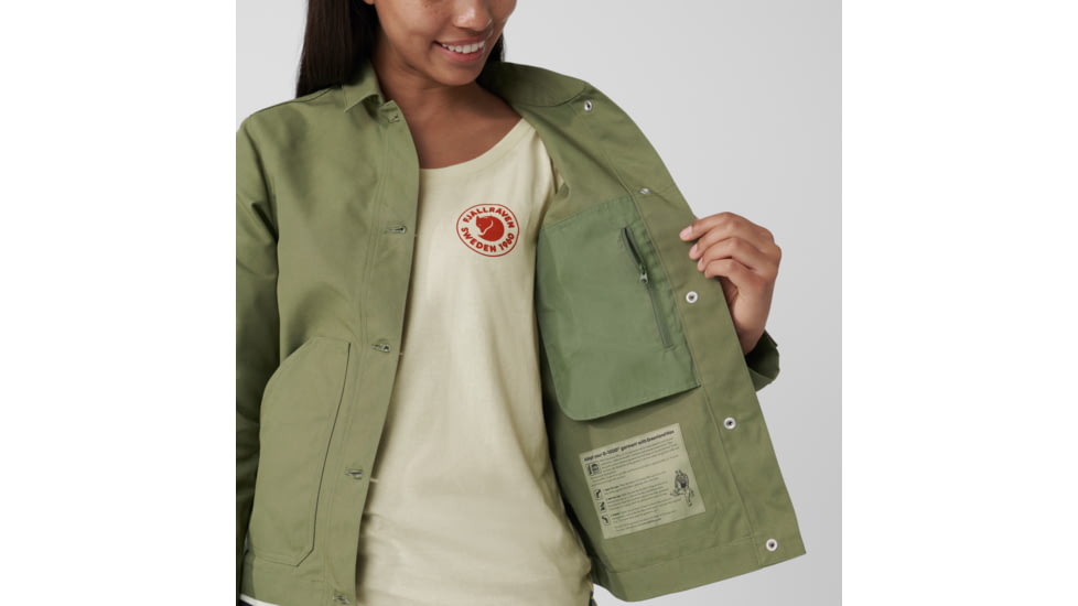 Fjallraven Vardag Jacket - Womens, Green, Extra Large, F87007-620-XL