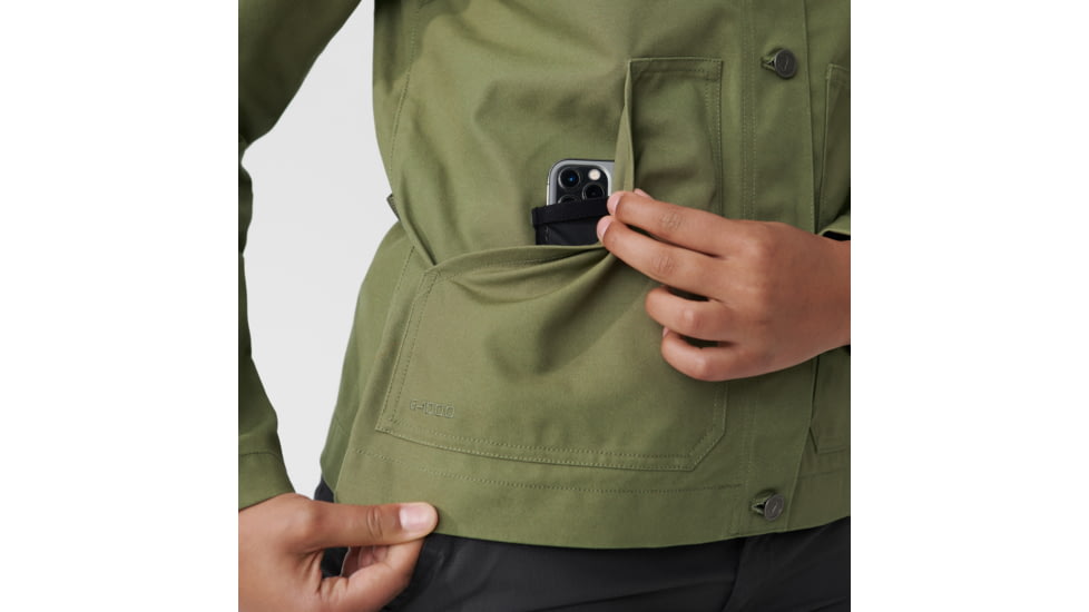 Fjallraven Vardag Jacket - Womens, Green, Extra Large, F87007-620-XL