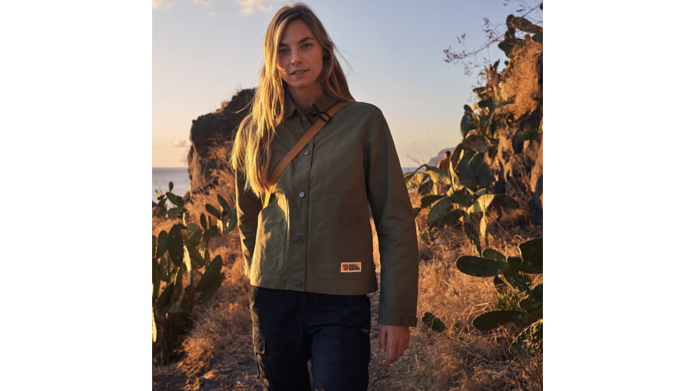Fjallraven Vardag Jacket - Womens, Green, Extra Large, F87007-620-XL