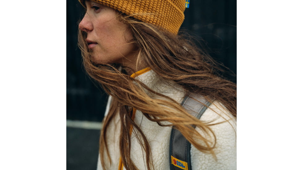 Fjallraven Vardag Pile Fleece - Womens, Chalk White, Extra Small, F84789-113-XS