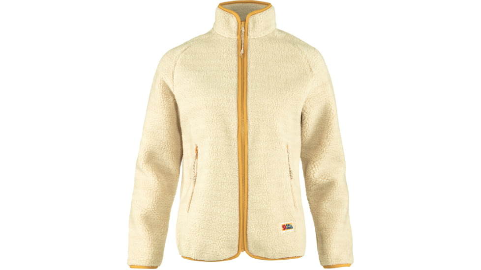 Fjallraven Vardag Pile Fleece - Womens, Chalk White, Extra Small, F84789-113-XS