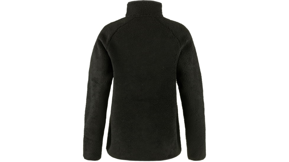 Fjallraven Vardag Pile Fleece - Womens, Medium, Black, F84789-550-M