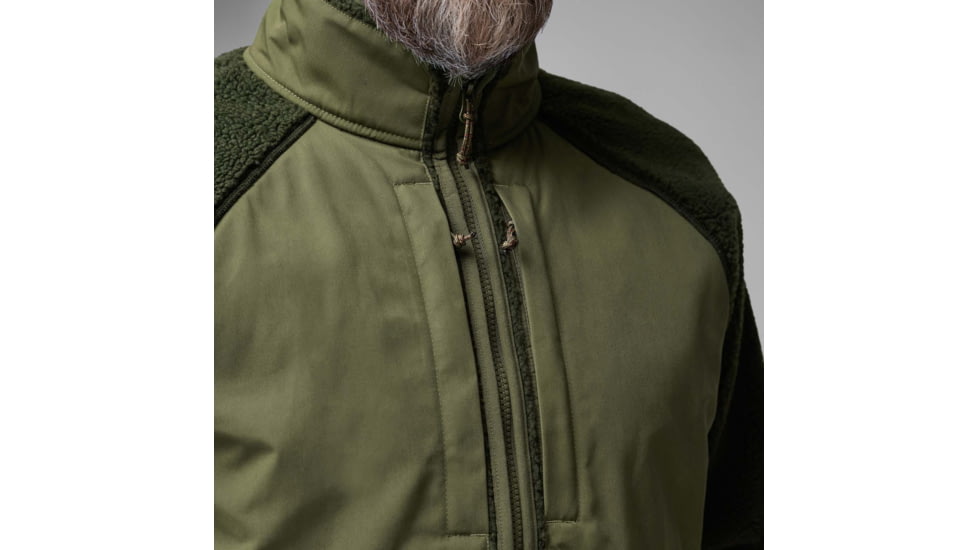 Fjallraven Vardag Pile Jacket - Mens, Deep Forest/Laurel Green, Medium, F87164-662-625-M