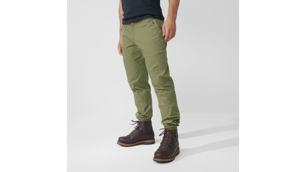 Fjallraven Vardag Trousers - Men's, 48 in, Regular, Green, F86666-620-48/R