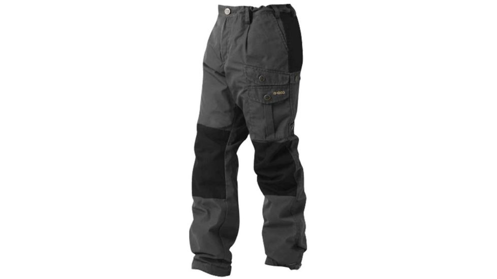 Fjallraven Vidda Padded Trouser - Kids-Dark Grey/Black