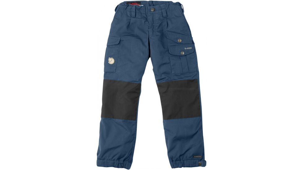 Fjallraven Vidda Padded Trouser - Kids-Uncle Blue/Black-EU 140