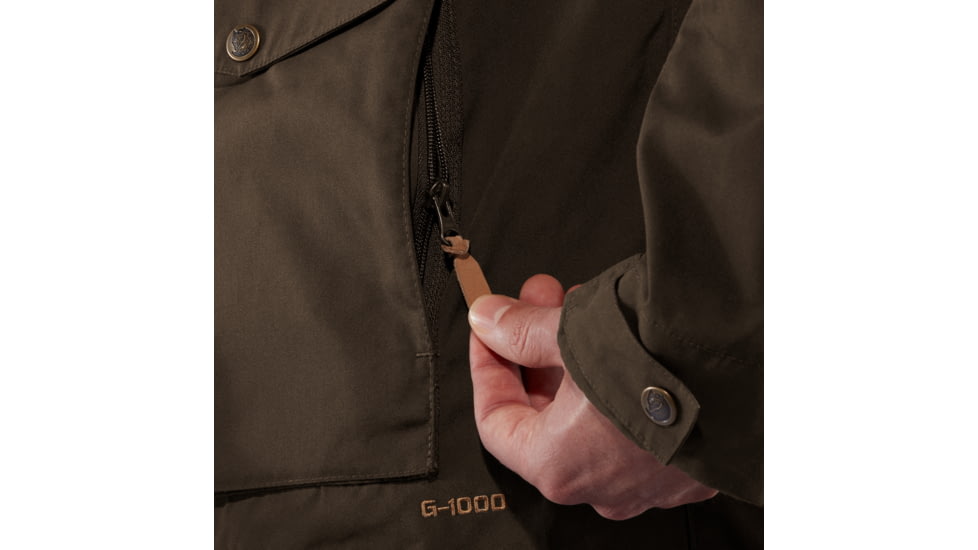 Fjallraven Vidda Pro Jacket - Mens, Dark Olive, Extra Small, F81916-633-XS