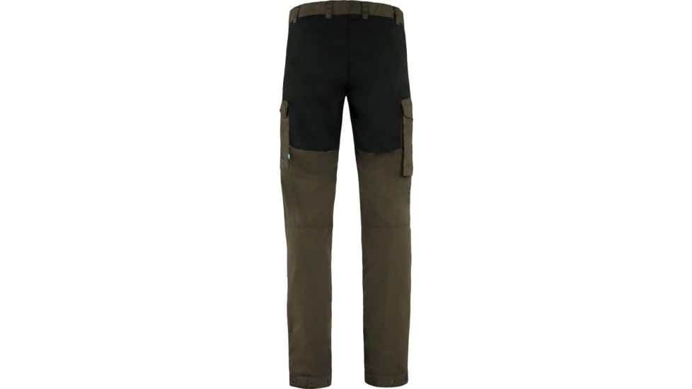 Fjallraven Vidda Pro Trouser - Mens, Regular Inseam, Dark Olive/Black, 60/Regular, F87177-633-550-60/R