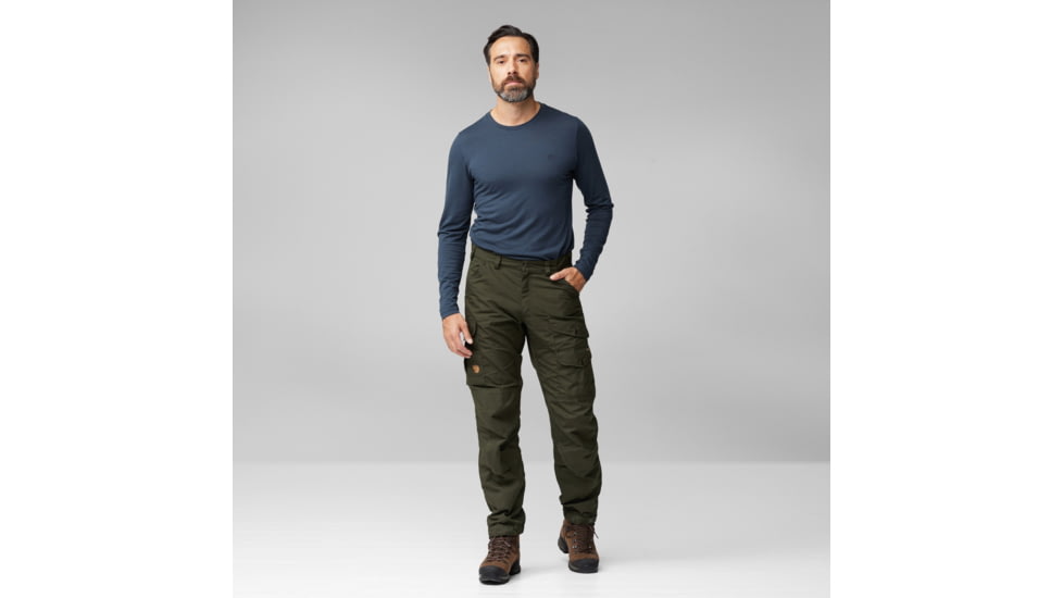 Fjallraven Vidda Pro Trouser - Mens, Regular Inseam, Deep Forest, 44/Regular, F87177-662-44/R