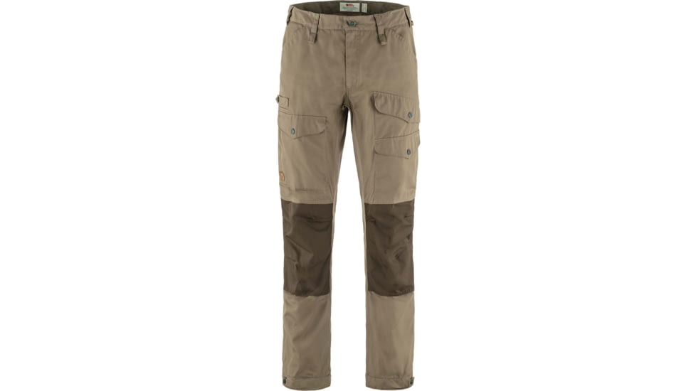 Fjallraven Vidda Pro Ventilated Trousers - Mens, Regular Inseam, Suede Brown/Dark Olive, 58/Regular, F87178-244-633-58/R