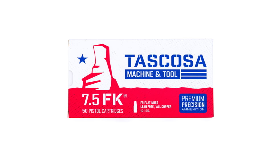 FK BRNO F9 Ammo 7.5 FK 101 Grain Flat Nose Pistol Ammo, 50 Rounds, TMT-HVF9-50