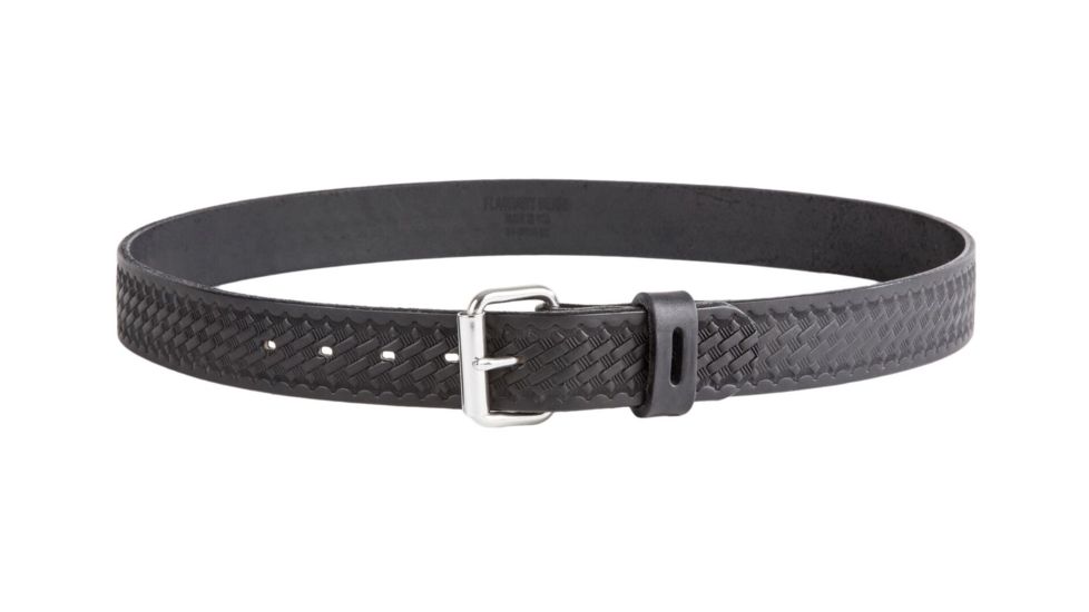 Flagrant Beard 1.5 in Basketweave Shooting / Gun Belt, Black, 30, 000399635258