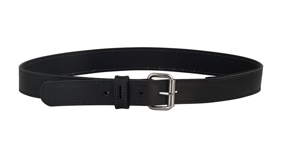 Flagrant Beard Balistic Belt, 38in Overall, Black Full Grain 9/10 Oz Leather, Heavy Nylon Scuba Webbing, 99-3538BK-38"