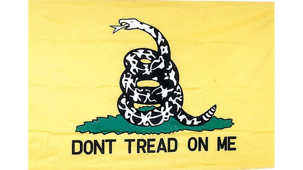 Flags Yellow Gadsden Flag, Don'T Tread On Me, Measures 3 Ft, X 5 Ft, R7063