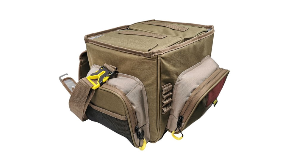 Flambeau 4007 Heritage Tackle Bag, Fir Green/ Pewter/Rust, FL40001