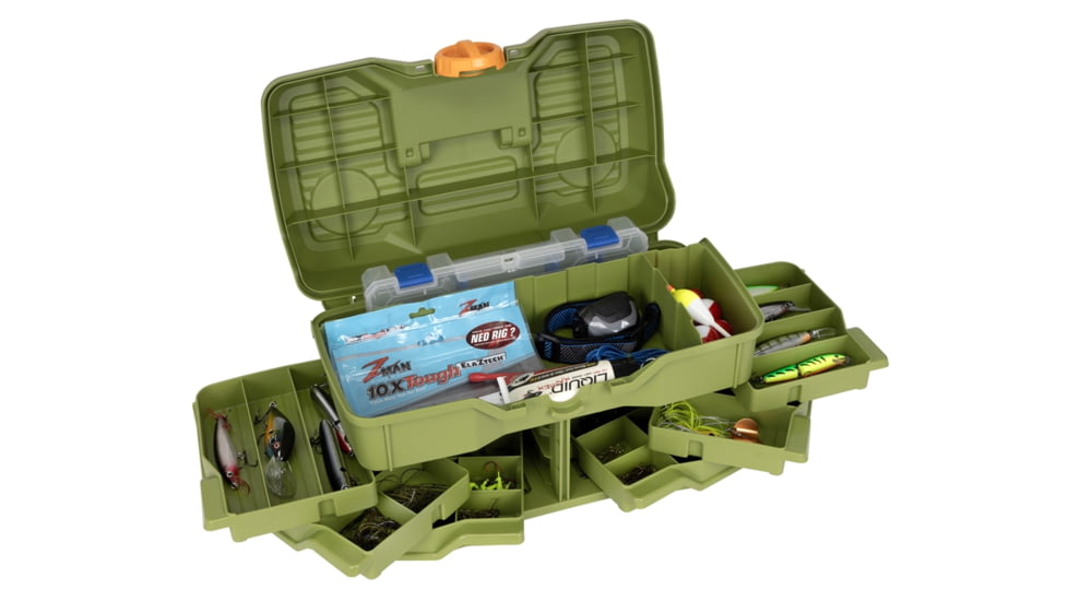 Flambeau 6/0 Large NextGen Tackle Box, Green, 660NGA