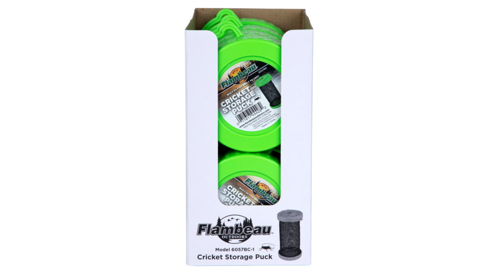 Flambeau Cricket Storage Puck, 1.5 in, 6057BC