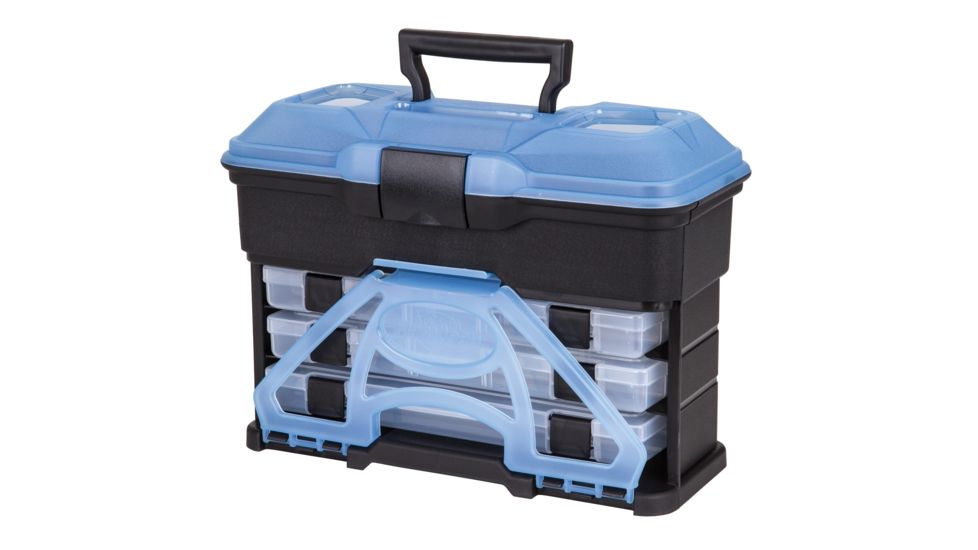 Flambeau T3 Frost Series Mini Front Loader Tackle Box, Blue 5000860