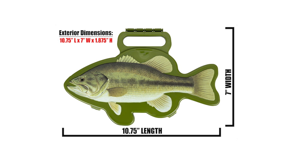 Flambeau Wild Bite Adventure Fishing Kit - Bass, Green, 440WBB
