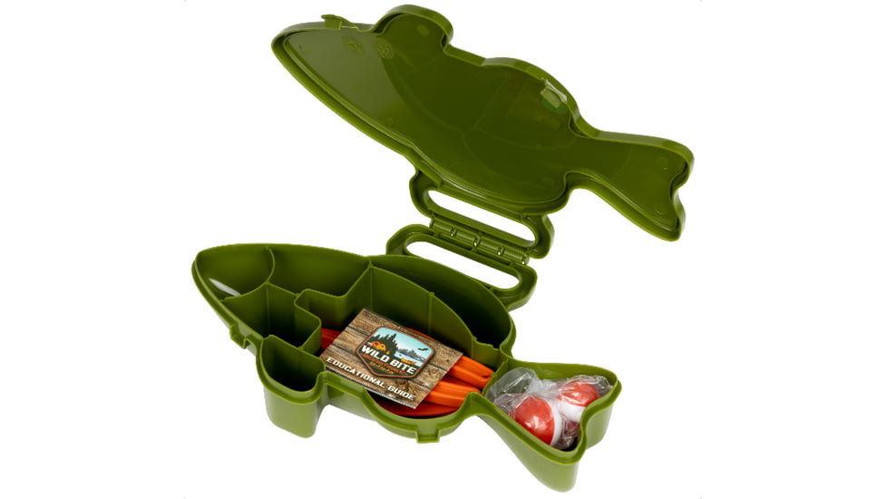 Flambeau Wild Bite Adventure Fishing Kit - Bass, Green, 440WBB