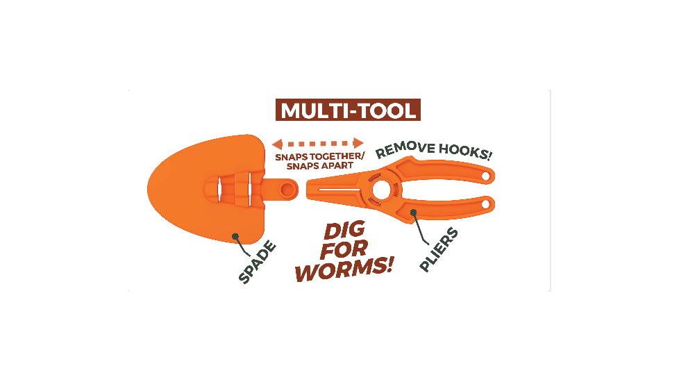 Flambeau Wild Bite Adventure Fishing Kit - Bass, Green, 440WBB