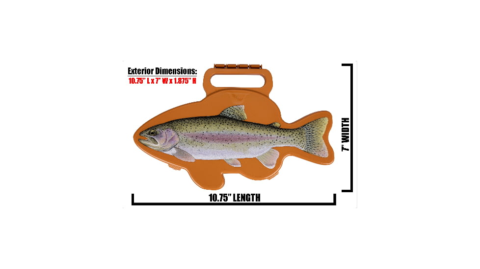 Flambeau Wild Bite Adventure Fishing Kit - Trout, Orange, 440WBT