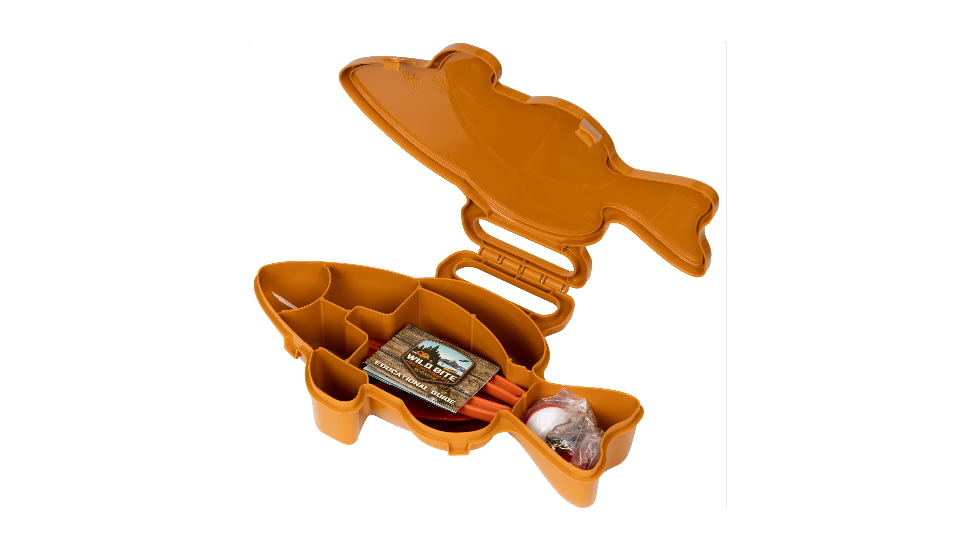 Flambeau Wild Bite Adventure Fishing Kit - Trout, Orange, 440WBT