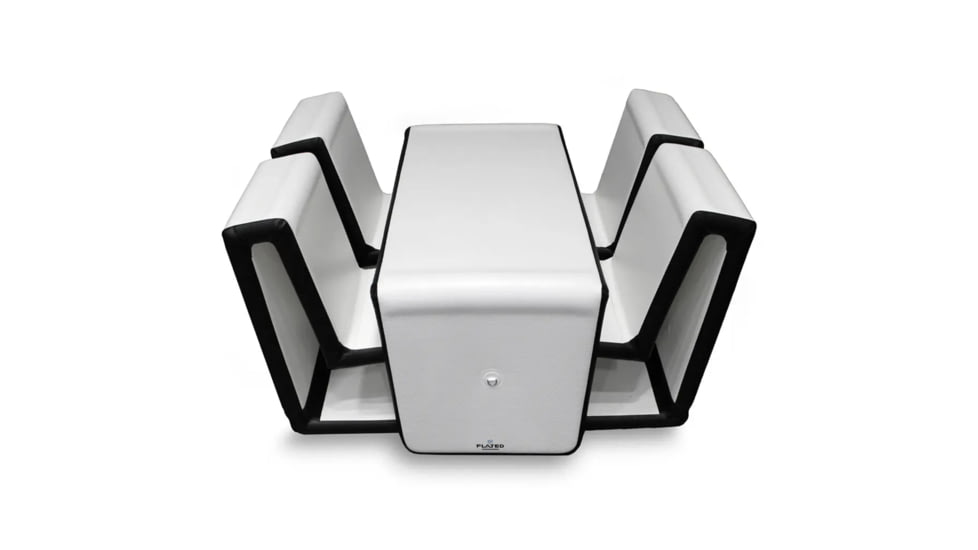 Flated MID-SIZE CHAIR24/TABLE60 SET, mid-size-chair24-table60-set