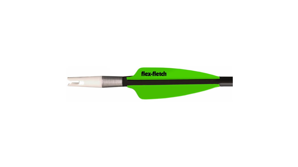 Flex Fletch FFP Vane 2.25 in, Cosmic Green, Pack of 100, FFP-2.25-CG-100