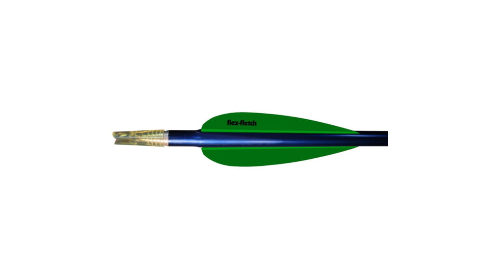 Flex Fletch FFP Vane, Neon Green 3 in. 36 pk. FFP-300-FG