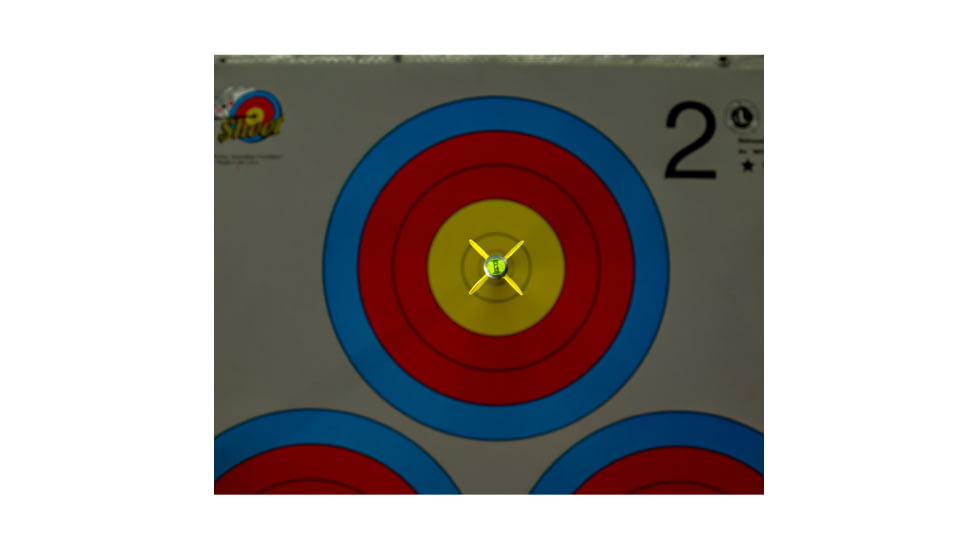 Flex Fletch Quad X Vanes, Flo Red, 50 pack, 1006303