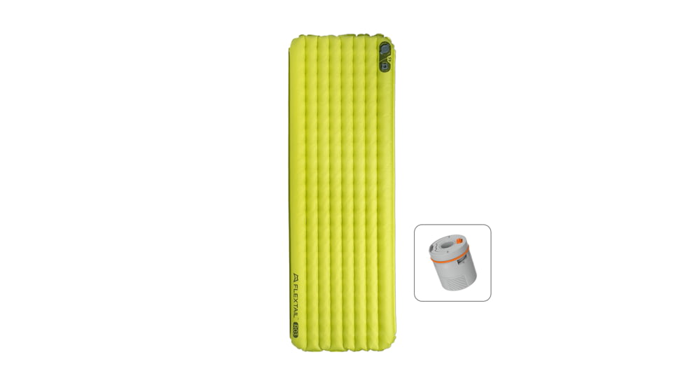 Flextail Tiny Sleeping Pad R03 AVS - 3.5 R-Value 3 Season Sleeping Pad with Pump, TMR3R-LGN-i
