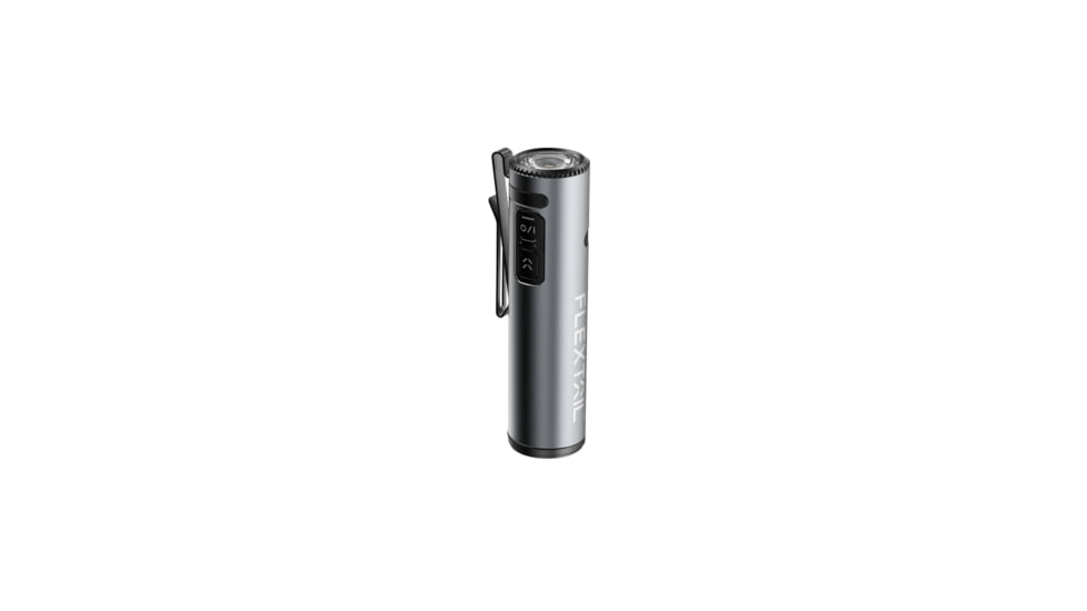 Flextail ZERO FLASHLIGHT 1200 - 650mAh Batter Ultra Light &amp; Bright EDC Outdoor Flashlight, ZF650cht-SIL-i