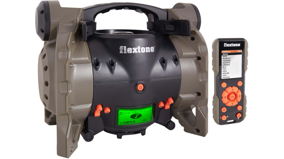 Flextone FLX 1000 Remote Electronic Call, Earth/Black, FLX-FLX1000