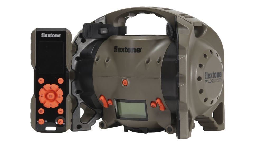 Plano FLX500 Large Programmable Electronic Game Call w/ Remote Control Unit - Holds up to 500 Calls, Grey/Black FLX500
