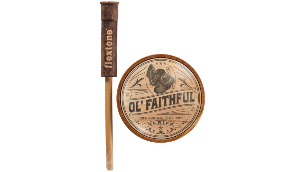 Plano Ol Faithful Glass Call, Brown, FG-TURK-00126