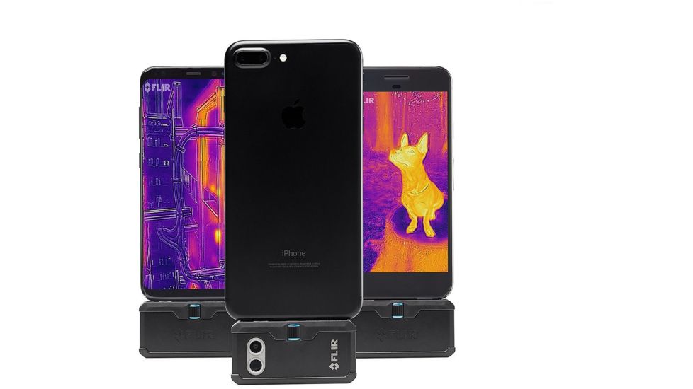FLIR Systems FLIR ONE Pro Thermal Camera for iPhone iOS, Black, 435-0006-02