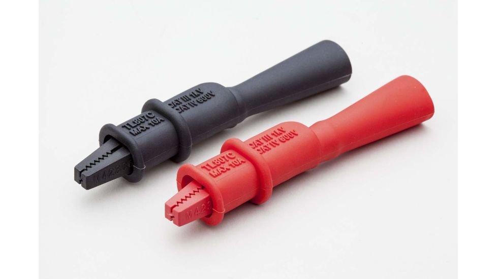 FLIR Instruments Universal Cat Iv Insulated Alligator Test Probe Clips, TA70
