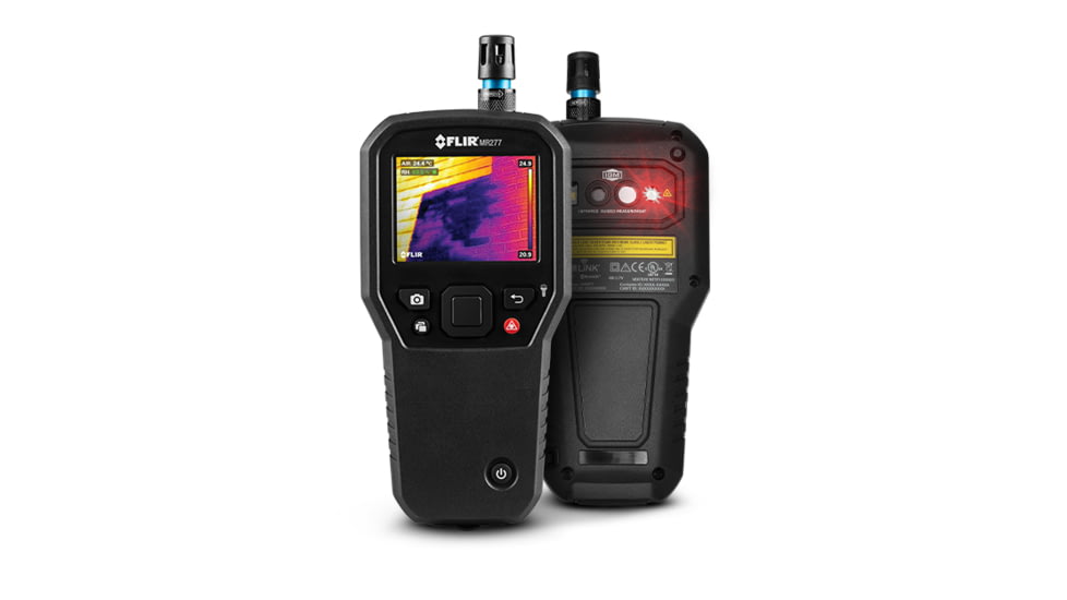 FLIR Systems Building Inspection System, Moisture Meter, MSX IR Camera &amp; Hygrometer, MR277